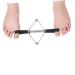 FOMIYES 2 Pcs Toe Straightener & Bunion Corrector Set - Nylon Black Toe Splint with Tension Band & Flex Tools for Hallux Valgus - Foot Strap Leash Holder for Bid Toe Alignment - Buy Online on SooperMarket.com