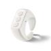 CKG Tiktok Bluetooth Remote Control, Smart Finger Remote for iPhone2022 Design, Ultra-Long Standby and Quick Charging, More Stylish TIK Tok Remote Compatible with iOS and Android - Snow White