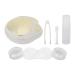 Contact lens case contact lens container plastic material convenient practical safe protection mirror appearance for individual use Gold