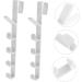 Cabilock 2pcs Transparent Hook Over The Door Wall Clothes Rack Door Coat Hanger Multi-Function Hook Back Door - Buy Online on SooperMarket.com