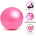 Mini Exercise Ball 9 Inch - Red Pilates & Yoga Ball for Core Training & Physical Therapy - Buy Online on SooperMarket.com