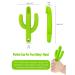 Cactus Teether Baby Toothbrush | Self-Soothing Pain Relief Teething Toy for Babies | Natural Organic BPA-Free | Green - Buy Online on SooperMarket.com