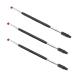 3Pcs Dual Brow Brush Set - Portable Professional Dual Headed Angled Eyebrow Brushes for Beauty Room & Travel - Ideal for Precise Eyebrow Application - Buy Online on SooperMarket.com