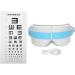 Intelligent Hot Compress Eye Massager - Vibration Therapy for Relaxation (Blue) | Shop Internationally - Buy Online on SooperMarket.com