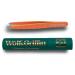 Wolf & Griffin Ultimate Precision Mini Tweezers | Stainless Steel Professional Slant Eyebrow Tweezers for Men and Women | Peach Perfect
