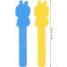 Portable Plastic Tongue Depressor Set - Mixed Colors - 2pcs Tongue Tip Trainer for Girls | Home Use - Buy Online on SooperMarket.com