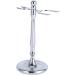 Stylish Alloy Shaving Tower Rack - Razor Plane Stand & Shaving Brushes | International Shipping Available - Buy Online on SooperMarket.com