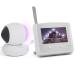 MYPIN Baby Monitor 4.3" Full HD Display Video Baby Monitor with Camera and Night vision Temperature Sensor & VOX Alarm Feeding reminder Night Light Two-Way Audio Zoom Lullabies TYPE-C HS0357