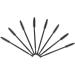 50pcs Silicone Eyelash Brush Disposable Eyelashes Comb Mascara Applicator Makeup Beauty Tool(#1-Black) - Buy Online on SooperMarket.com