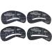 24pcs 6 Sets eyebrows shape eyebrow templates stencils Eyebrow stencils mold cosmetic card - Buy Online on SooperMarket.com