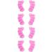Weikeya Toe Corrector | Silicone Toe Separator 8 Pack | Easy to Wear & Wear-Resistant | Unisex Pink Ideal for Comfort & Alignment - Buy Online on SooperMarket.com
