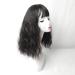 European and American fashion ladies short curly hair Japanese and Korean chemical fiber color wig headgearLight Brown Dark brown