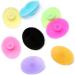 1 Pack Face Scrubber Soft Silicone Cleansing Brush Face Exfoliator Blackhead Pore Pad Cap Face Wash Brush for Deep Cleaning Skin Care Blue - Buy Online on SooperMarket.com