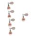 NOLITOY Glitter Highlighter Pens 5pcs Body Powder Spray Phosphor Powder Plastic Hair Body Highlighter