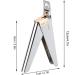 Demeras Art Nail Tip Cutter 18x8x2 Professional U Shape Nail Art Clipper Scissors Manicure False Nail Tip Cutter - Buy Online on SooperMarket.com