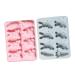 Alipis 2pcs Silicone Cake Mold Clay Molds Candy Molds Easter Themed Molds DIY Baking Moulds Candy Decor Baking Accessory Silicone Molds Crystal Cupcake Chocolate Accessories Silica Gel