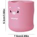 Kids Toothbrush Cup with Handle - 300ml Bathroom Toothbrush Cup Kids Cartoon Unbreakable Toothbrush Cup Adorable Bathroom Accessories for Kids Boys Girls Hixip Little Pink Pig - Buy Online on SooperMarket.com