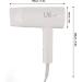 Negative Ionic Hair Dryer Quick Heat Up & Constant Temperature Lightweight Travel Hairdryer 2 Speeds Folding Home Hair Dryer for Home Travel (US Plug 110V) - Buy Online on SooperMarket.com