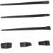 Healeved 12 Pcs Eyeliner Brush Eyebrow Brush Eyeliner Makeup Tool Cosmetic Brush Artificial Fiber Black - Buy Online on SooperMarket.com