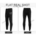 JMIERR Men's Tapered Gym Running Sweatpants Large - Black | Athletic Joggers with Pockets - Buy Online on SooperMarket.com