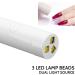 Portable White LED Nail Lamp Pen Single Finger Nail Dryer Light Mini Manicure Tool for DIY Nail Art Perfect for Home and Professional Use - Buy Online on SooperMarket.com
