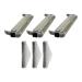 Foil and Cutter Set for Remington MicroScreen 3 - Compatible with MS3-2000 MS3-2700 MS3-3000 MS3-3500 MS3-3700 MS3-4000 | International Shipping Available - Buy Online on SooperMarket.com