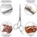 Eberbart Bartscher: Professional Rust-Free Stainless Steel Hair Cutting & Trimming Set with Synthetic Leather Etui & Free Book - Precision Beard & Facial Hair Care 18 cm - Buy Online on SooperMarket.com