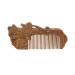 Comb Household Jewelry Hairdressing Retro Engraving Travel Care Portable Comb Natural wooden comb (Color : 2)