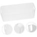 EXCEART 3pcs Small Shelf And Containers for Organizing Bin Fruit Container Size Holder Refrigerator Transparent 25.5X9.5X8.5CM - Buy Online on SooperMarket.com