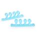 KALLORY Silicone Gel Toe Separators - Hammer Toe, Bunion Cushions, Valgus Adjuster - 1 Pair - Buy Online on SooperMarket.com
