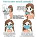 Zuvo 50pk Disposable 3-Layer Face Masks | High Filterability | Blue Color - Buy Online on SooperMarket.com