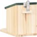 vidaXL 4x Firwood Squirrel Houses Garden Forest Wild Animals Wooden Holder Squirrel Peanut Butter Feeder Food House Feeding Station Box - Buy Online on SooperMarket.com