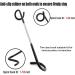 Outdoor Camping Lantern Hook Hanger Set - Non-Slip Tent Light Hangers for Camping & Hiking - 2 Pack Black - Buy Online on SooperMarket.com