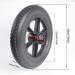Wheelchair Front Wheel 1 Pair Solid Wheels Replacement for Wheelchair 12 X 2 Non-Pneumatic Wheelchair Rear Wheels Assembly 12Inch (30Cm) Front Wheel with 12Mm Bearing/Gray(Black) - Buy Online on SooperMarket.com