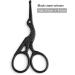 TEMKIN Nose Hair Trimmer - Stainless Steel Manual Scissors for Safe Hair Removal | Small & Efficient Trimming Tool (Black - Buy Online on SooperMarket.com