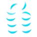 PERMANIA Reusable Lash Lifting Shield Pads Silicone Lash Shields for Bottom Lashes Reusable Lash Lifting Shield | Cruelty-Free | for a Lower Lash Lift and Lower Lash Tint Christmas Gifts - Blue