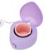 Mini Wax Warmer for Hair Removal - Professional Electric Guard Heat Removable Silicone Tank Home Use Purple (EU Plug 220V) - Buy Online on SooperMarket.com