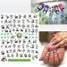 Panda Nail Stickers Decal - 5 Sheets 3D Self-Adhesive Cute Cartoon Nail Art Supplies for Women, Kids & Girls - Designer Manicure DIY Decorations - Buy Online on SooperMarket.com