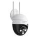 MUBVIEW 2K Security Camera Outdoor Security Cameras with 360 PZT View 2.4G WiFi Wired Home Surveillance Cameras Color Night Vision Motion Detection Siren 2 Way Talk 24/7 Works with Alexa 1 Count (Pack of 1)