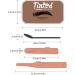 Eyebrow Soap Kit Long Lasting Eyebrow Shaping Wax with Brow Trimmer Brush Brown - Buy Online on SooperMarket.com