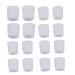 8 Pairs Silicone Toe Cushion Tubes for Pain Relief & Toe Protection - Anggrek Toe Sleeves for Corns, Blisters, Hammer Toe - Men & Women - Buy Online on SooperMarket.com