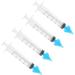 Healeved Ear Cleaner 12 pcs - Ear Wax Removal Syringe Tool Set - Assorted Colors - Ear Irrigation and Cleaning Kit - Buy Online on SooperMarket.com