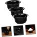 Angoily 3-Section Shaving Shell Razor Holder | Black Soap & Foam Bowl | Men's Shaving Accessories | International Shipping Available - Buy Online on SooperMarket.com