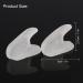 Large Silicone Toe Separators for Overlapping Toes & Bunion Corrector - Foot Care Spacers - Buy Online on SooperMarket.com
