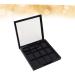 FOYTOKI 4 Pcs 12 Empty Eyeshadow Palette Empty Eyeshadow Dish Depotting Makeup Containers DIY Empty Black - Buy Online on SooperMarket.com