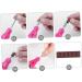 POPETPOP Portable Nail Drill Nail File Drill Portable Nail Polishing Machine Nail Drill Machine Professional Acrylic Gel Tool Acrylic Nails Tools Nails Gel Electric Tools Sander Manicure 13.8*2.8cm Rosy - Buy Online on SooperMarket.com