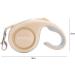 Beowanzk 5m Retractable Dog Leash for Small/Medium Dogs and Cats - One-Hand Brake Pause Lock (Gold) - Buy Online on SooperMarket.com