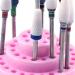 Dajidafu Safe And Hygienic Nail Drill Grinding Bit Holder Box For Clean And Sanitary PP 48 Holes Nail Drill Bits Holder Easy green - Buy Online on SooperMarket.com