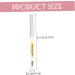 Baluue 25 Pcs White Lying Silkworm Pen Eye Shadow Cosmetics Supplies Eye Shadow Makeup Cosmetics Abs - Buy Online on SooperMarket.com