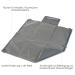 Luxdag Wrap Pad 60x60cm - Washable Diaper Bag & Change Mat with Compartments for Diapers & Wipes - Stylish Gray/Dots Design for On-the-Go Parents - Buy Online on SooperMarket.com